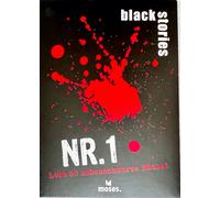 Black stories Núm 1 Moses Juego Fiesta de Cartas Rätselspiel Erwachsenenspiel