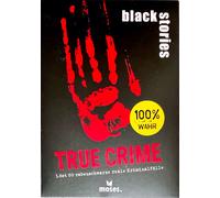 Black stories True Crime Moses Juego Fiesta de Cartas Rätselspiel Ratespiel