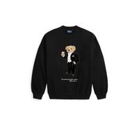 Black Sudadera de felpa con Polo Bear S