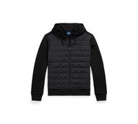 Black Sudadera híbrida con capucha XS