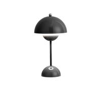 (Black)Table Lamp Nordic Danish Flower Bud Table Lamp, Wedding Room, Bedroom, Desk Decoration, Lamp, Bedside Lamp (Rechargeable) TA