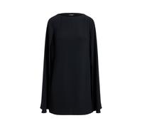 Black Tallas Pequeña - Vestido de cóctel de georgette con capa 38