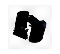 (Black) Trail Riding Saddle Horn Bags Set - Portable & Versatile Oxford Cloth Equestrian Sports Pommel Bags for Outdoor Horseback Riding