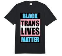 Black Trans Lives Matters Comfort Colors Adult Heavyweight T-Shirt