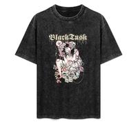 Black Tusk Taste The Sin T-Shirt Printed tee Graphic Top for Men Black Shirt L