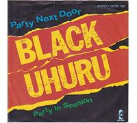 BLACK UHURU - Party Next Door/Party In Session(7" Vinyl Single)(1983)(Island 105781)