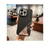 (Black)Unique Triangle Mirror Design For Iphone 14 Plus - High Quality, Scratch-resistant, Non-slip, Dustproof, Shockproof, Comfortable Grip