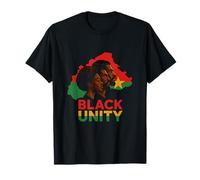 Black Unity Pan African Pride Roots Cultural Empoderamiento Camiseta