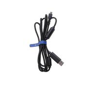 (Black) Usb Cable Replacement For Razer Wildcat / Razer Raiju Ps4 Game Controller