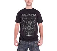Black Veil Brides Sacrifice Camiseta, Negro, M para Hombre