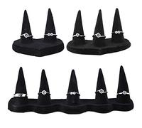 Black Velet Finger Display Ring Holder Showcase Stand Joyas Anillos Organizador Mano Dedo Joyería Cadena Anillo Pulsera Display Stand Holder (2 dedos)