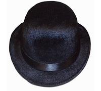 Black VELOUR BOWLER HAT (gorro/sombrero)