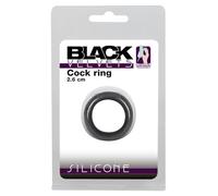 Black Velvets 2.6 cm Anillo para el pene para hombres Negro 2,6 cm