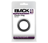 Black Velvets 3.2 cm Anillo para el pene para hombres Negro 3,2 cm