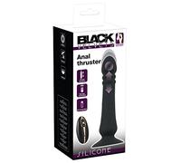 Black Velvet - Vibrador anal recargable (negro)