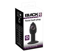 Black Velvets Twist butt plug