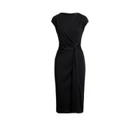 Black Vestido de punto con manga casquillo 40