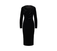 Black Vestido de terciopelo con manga larga 52
