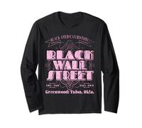 Black Wall Street Distrito de Greenwood Manga Larga