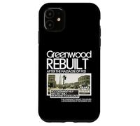 Black Wall Street Greenwood Resiliencia Legado Empoderamiento Carcasa para iPhone 11