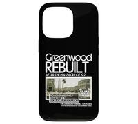 Black Wall Street Greenwood Resiliencia Legado Empoderamiento Carcasa para iPhone 13 Pro