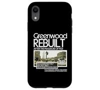 Black Wall Street Greenwood Resiliencia Legado Empoderamiento Carcasa para iPhone XR