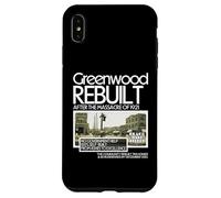 Black Wall Street Greenwood Resiliencia Legado Empoderamiento Carcasa para iPhone XS Max