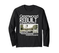 Black Wall Street Greenwood Resiliencia Legado Empoderamiento Manga Larga