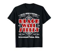 Black Wall Street Greenwood Tulsa, Oklahoma 1921 Camiseta