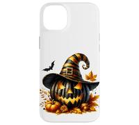 Black White and Orange Halloween Must Haves For Witches Carcasa para iPhone 14 Plus