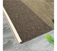 Black White Grey Blue Green Seamless Seamless Transition Strips for Home Office,Floor Transition Strip Self Adhesive Carpet Edge Strip PVC(Beige,2m(6.6ft))