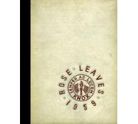 (Black & White Reprint) 1959 Yearbook: Knox School, St. James, New York