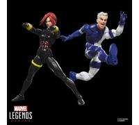 Black Widow And Quicksilver. Marvel Legends Series. Avengers. Hasbro