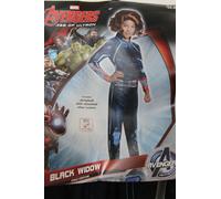 Black Widow Disfraz Niña Pequeño 4-6 Vengadores Superhéroe Cosplay Rubie's Nuevo