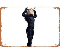 Black Widow In Avengers Infinity War 2018, películas HD, papeles pintados 4K, imágenes, fondos, fotos e imágenes, póster de metal, adorno de pared de estilo vintage, decoración de café y bar, tamaño 8