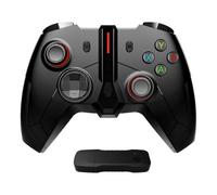 (Black with red) Wireless Gamepad 2.4G Connection Game Controller Wide Platform Supportted