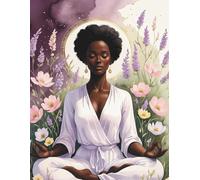 Black Woman Notebook, African American, Journal for Black Women, 150 Lined Pages, 8.5X11 ,Note taking, Journaling, Self love, Growth