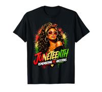 Black Women Freedom Juneteenth 1865 Remembering My Ancestors Camiseta