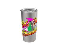 Black Women Queen Diva Melanin Hermoso Lindo Divertido Vino Vaso térmico de acero inoxidable de doble pared