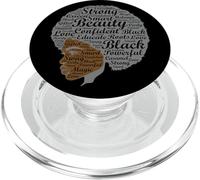 Black Women Strong Smart Beauty Black History Month PopSockets PopGrip para MagSafe
