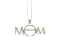 Black Words About Sopre - Collar de regalo para el día de la madre para mamá, abuela, abuela, joyería de cumpleaños, Medium