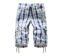 Black Work Trousers,Mens Simple Striped Multi Bag Overalls Loose Cropped Pants Straight Tube Summer Casual Overalls Shorts Work Cargo Trousers Men Water Proof Trousers ESA197A