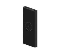 (Black) Xiaomi Wpb15pdzm 10000mah Wireless Power Bank 10w Fast Charging Portable Charger External Battery Pack With Usb / Type-c Ports