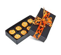 Black XL - Halloween - Calabazas - Bombones | Chocolate | Relleno de frutos secos | Idea de regalo | Presente | Bombones | Truco o trato | Chico | Chica | Mujer | Hombre | Niño | Espeluznante