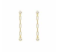Black Zircon Stud Earring Piercing Earrings For Women Wedding Jewelry