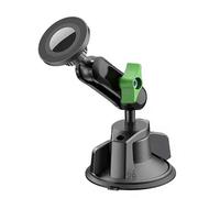 (Black1) Magnetic Phone Holder for Car Vacuum Suction Cup Stand Multi-angle Adjustable Phone Mount for Windshield Dashboard