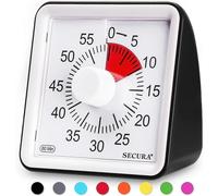 (Black2112) Temporizador visual de 60 minutos, reloj de cuenta regresiva para el aula, temporizador