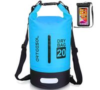 Blackace arteesol Dry Bag Mochila Impermeable con Doble Correa 5L/10L/20L/30L - Mochila para natación, Kayak, Barco, Pesca, Viajes, Ciclismo, Playa