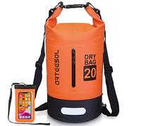 Blackace arteesol Dry Bag Mochila Impermeable con Doble Correa 5L/10L/20L/30L - Mochila para natación, Kayak, Barco, Pesca, Viajes, Ciclismo, Playa