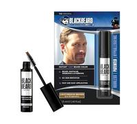 Blackbeard for Men Color de barba - 1 día para barba, bigote, cejas, patillas - Tinte temporal para el vello facial - Alternativa hipoalergénica al tinte para barba - Hasta 45 aplicaciones - Marrón